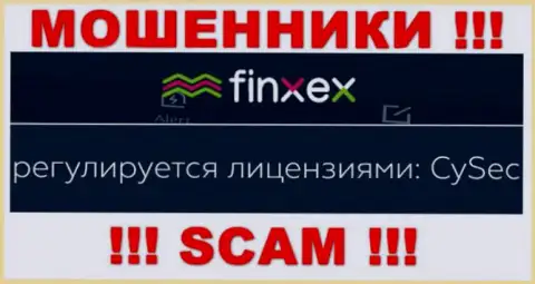 Старайтесь держаться от компании Finxex как можно дальше, которую покрывает мошенник - Cyprus Securities and Exchange Commission (CySEC)