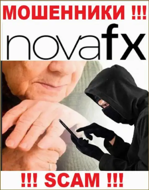 Nova FX работает лишь на ввод финансовых средств, так что не стоит вестись на дополнительные вложения