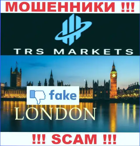 Не верьте интернет-ворюгам из компании TRSMarkets Com - они показывают липовую инфу об юрисдикции