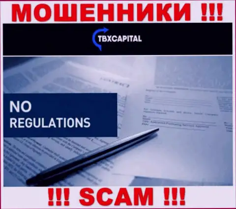 Работа TBXCapital Com ПРОТИВОЗАКОННА, ни регулятора, ни лицензии на право деятельности НЕТ