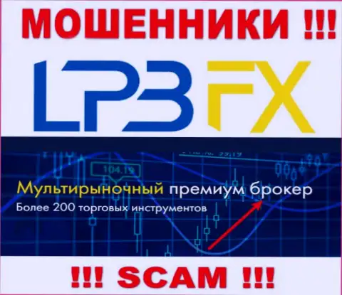 LPBFX Com не внушает доверия, Broker - это конкретно то, чем промышляют указанные интернет мошенники