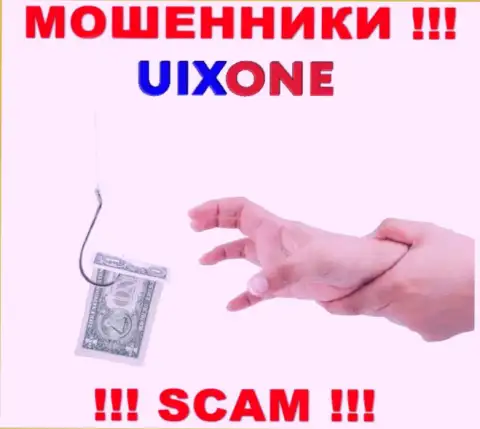 Довольно опасно соглашаться совместно работать с интернет мошенниками UixOne, сливают вложения