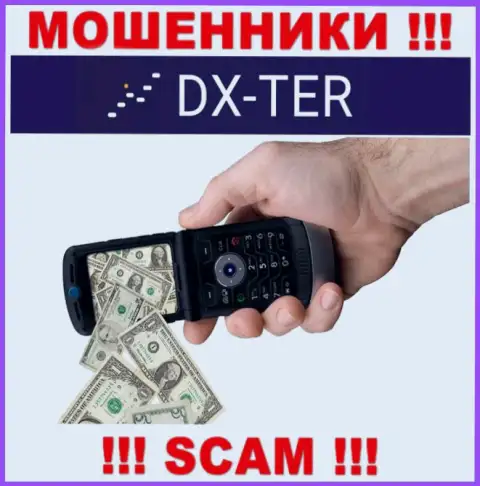 DX-Ter Com затягивают к себе в компанию обманными методами, будьте крайне внимательны