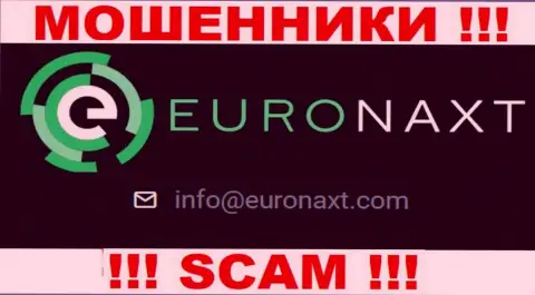 На интернет-портале EuroNaxt Com, в контактах, предоставлен е-мейл указанных мошенников, не надо писать, обманут