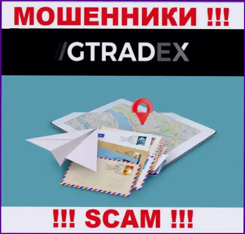 Обманщики GTradex избегают наказания за свои незаконные деяния, поскольку не предоставляют свой официальный адрес регистрации
