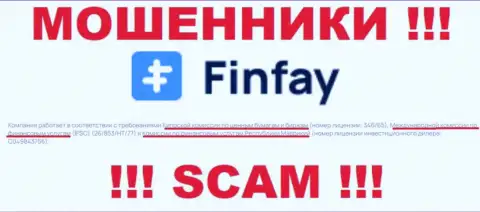 ФинФей Ком - это internet-мошенники, неправомерные деяния которых прикрывают тоже мошенники - Cyprus Securities and Exchange Commission