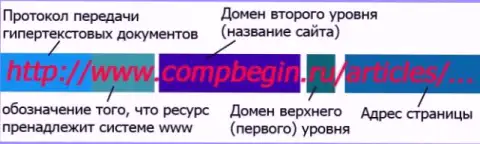 Справочная информация об организации доменов